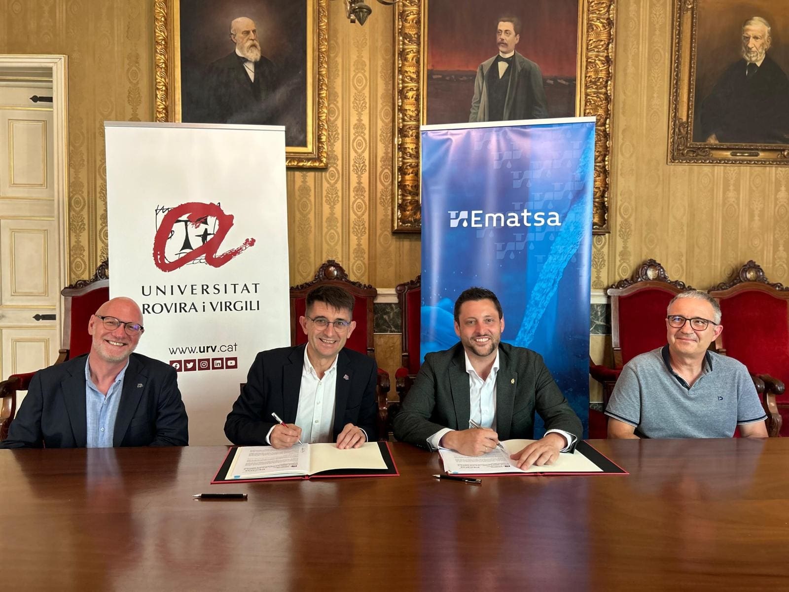 EMATSA Y LA URV REFIEREN SU COMPROMISO CON LA FORMACIÓN DE CALIDAD 