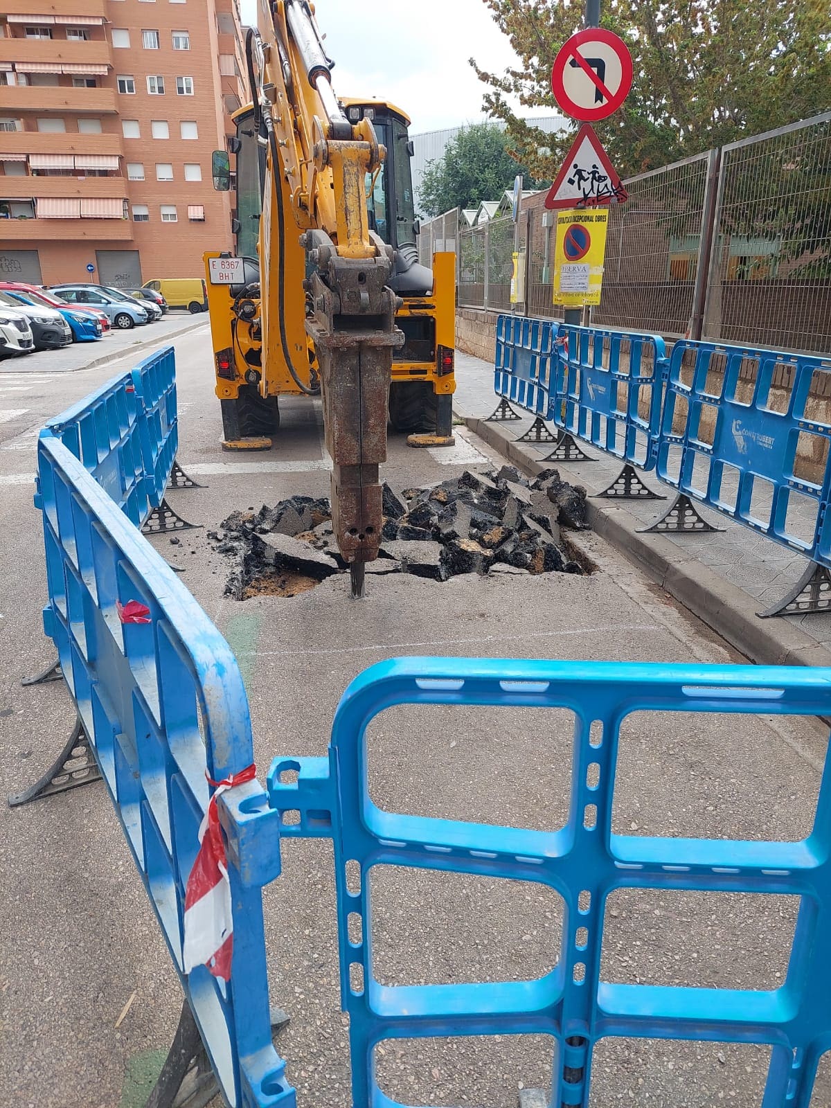 PROSPECCIONES ARQUEOLÓGICAS EN LA PART BAIXA PARA EL FUTURO COLECTOR DE AGUAS 