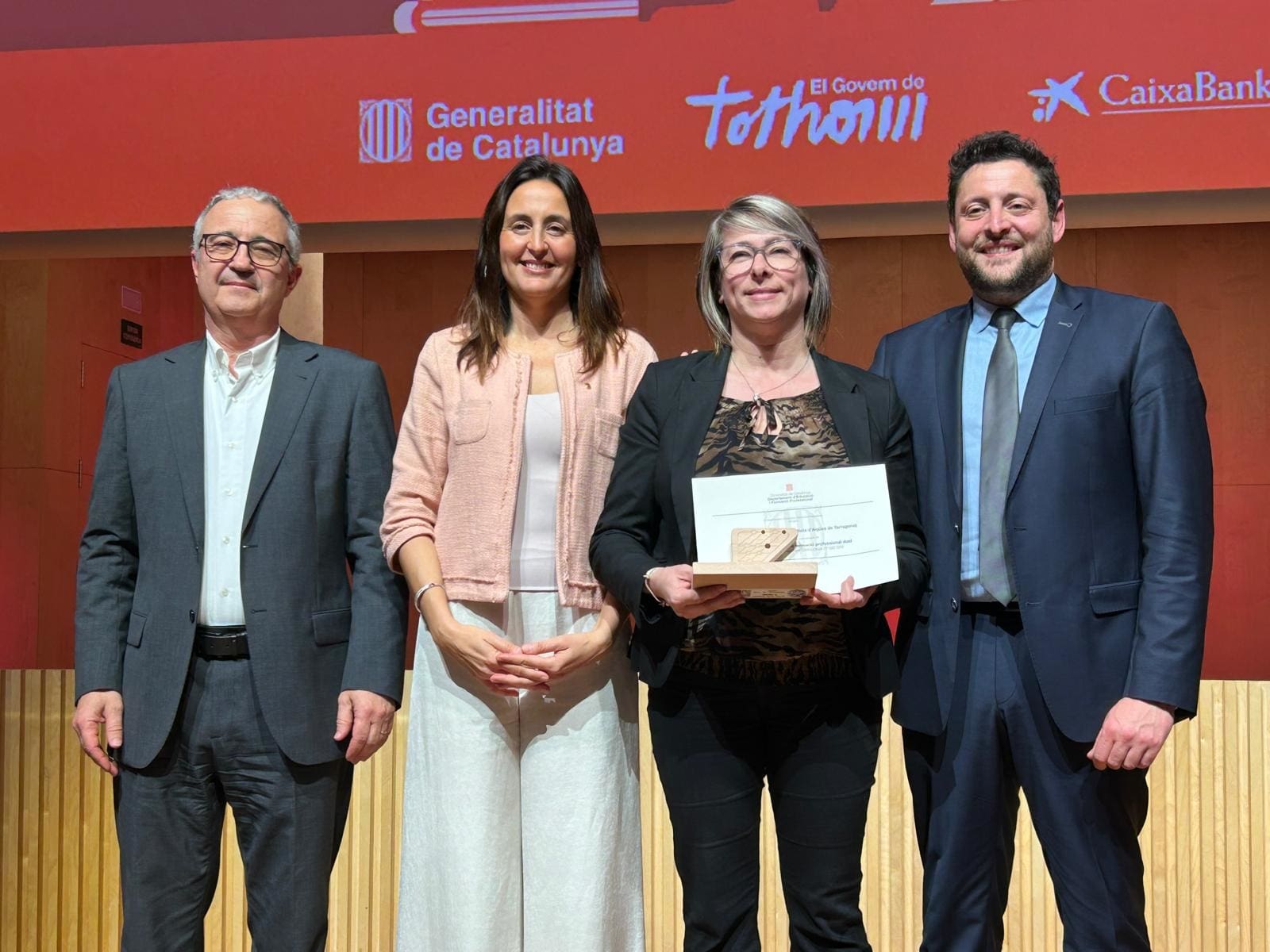 EMATSA RECIBE UN RECONOCIMIENTO EN LOS PREMIOS CATALONIA FP BIZ DAY POR SU COLABORACIÓN CON CENTROS EDUCATIVOS 